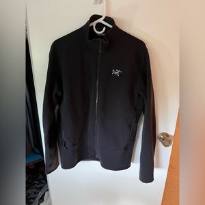 Arcteryx Kyanite zip jacket men’s large black